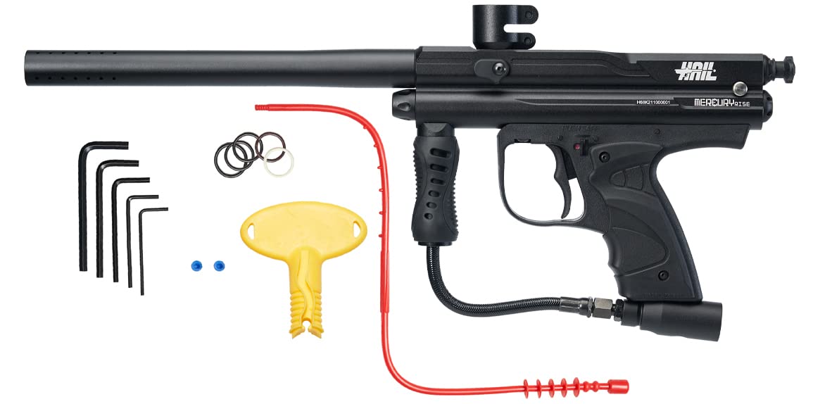 Mercury Rise Hail Semi Auto .68 Caliber Paintball Gun Marker