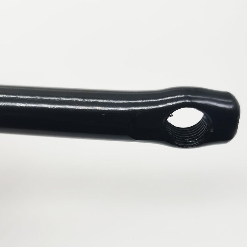 ZZRSDAN One Piece Black Crankarm Set,Wide One Piece Bike Crank to Crank Assembly Kit