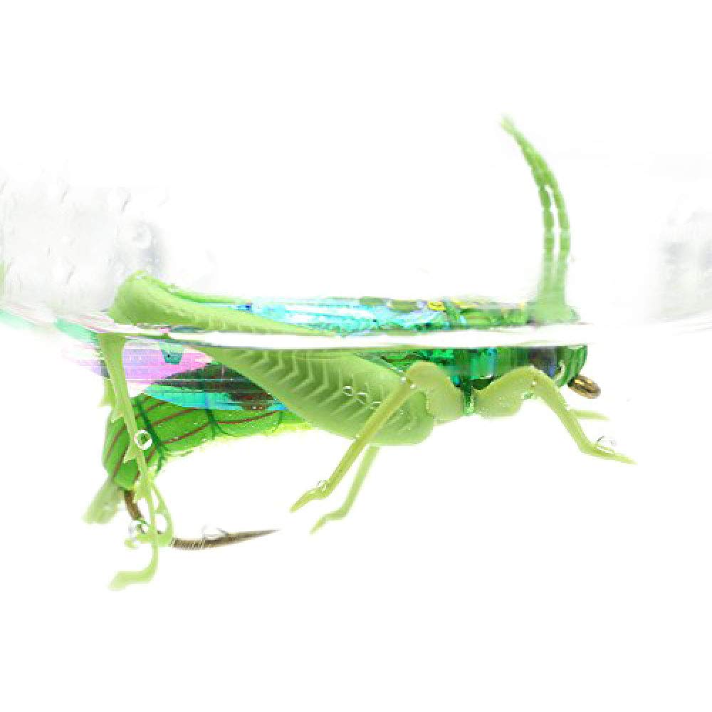 YZD Realistic Fly Grasshopper Series(Large Yellowishgreen 4pcs)