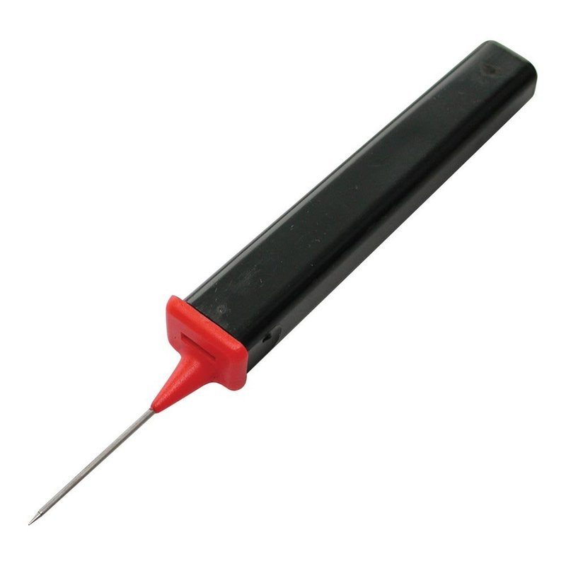 GAMMA Sports Tennis Stringing Pathfinder Awl – Red/Black Tool for Guiding Strings Through Shared Grommets – Extendable Design for Tennis, Badminton & Squash Racquet Stringing