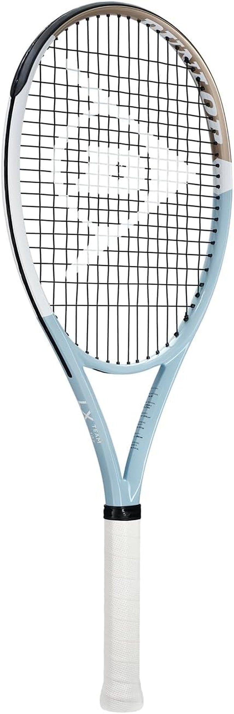 Dunlop Sports LX Team 107 Pre-Strung Tennis Racket, 1/8 Grip