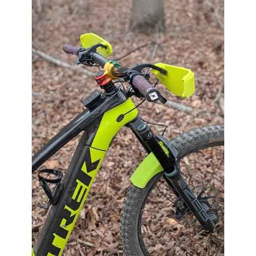 RockShox Zeb Fender - Domain Fender - Bolt On - Made in USA (Black, Short) - Gen 2 Reinforced