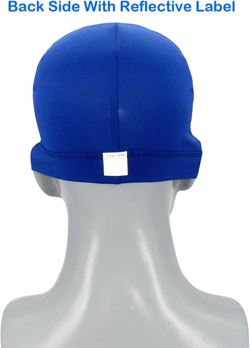 Cooling Skull Cap for Men & Women - Sweat-Wicking Helmet Liner Beanie for Running & Cycling