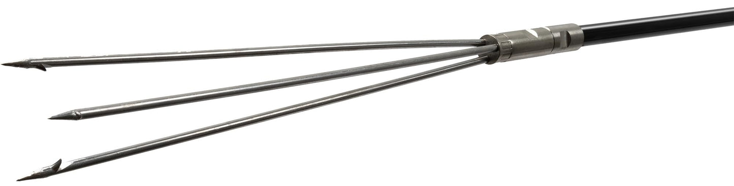 Cressi FG2 Pole Spear, Black, Fiberglass