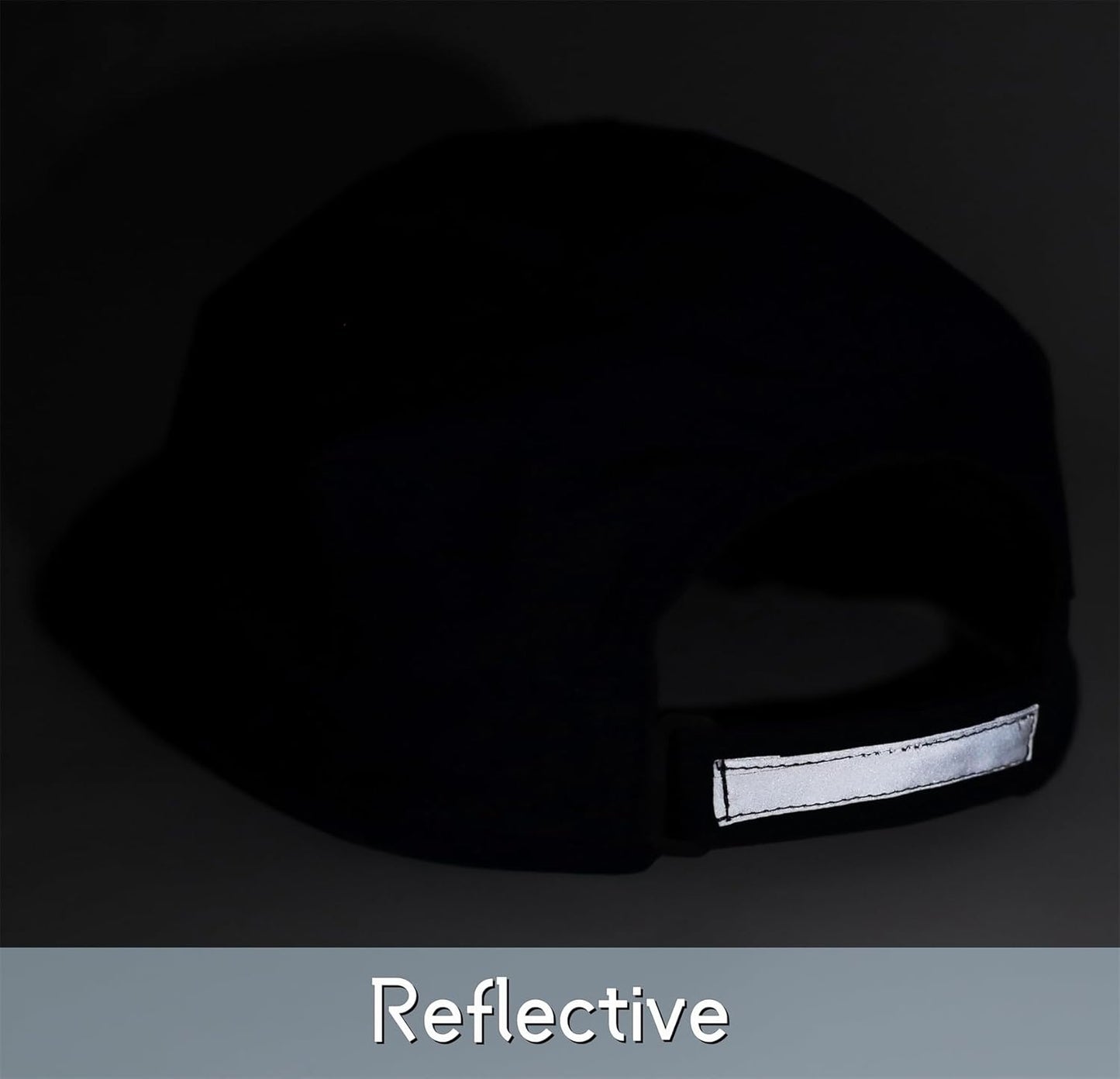 Foldable Sports Cap - Reflective Running Hat for Men & Women | Quick-Dry Athletic Fitted Design