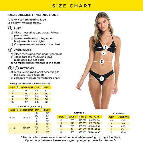 Body Glove Women's Standard Smoothies Ruth Solid Fixed Triangle Bikini Top with Adjustable Tie Back Detail