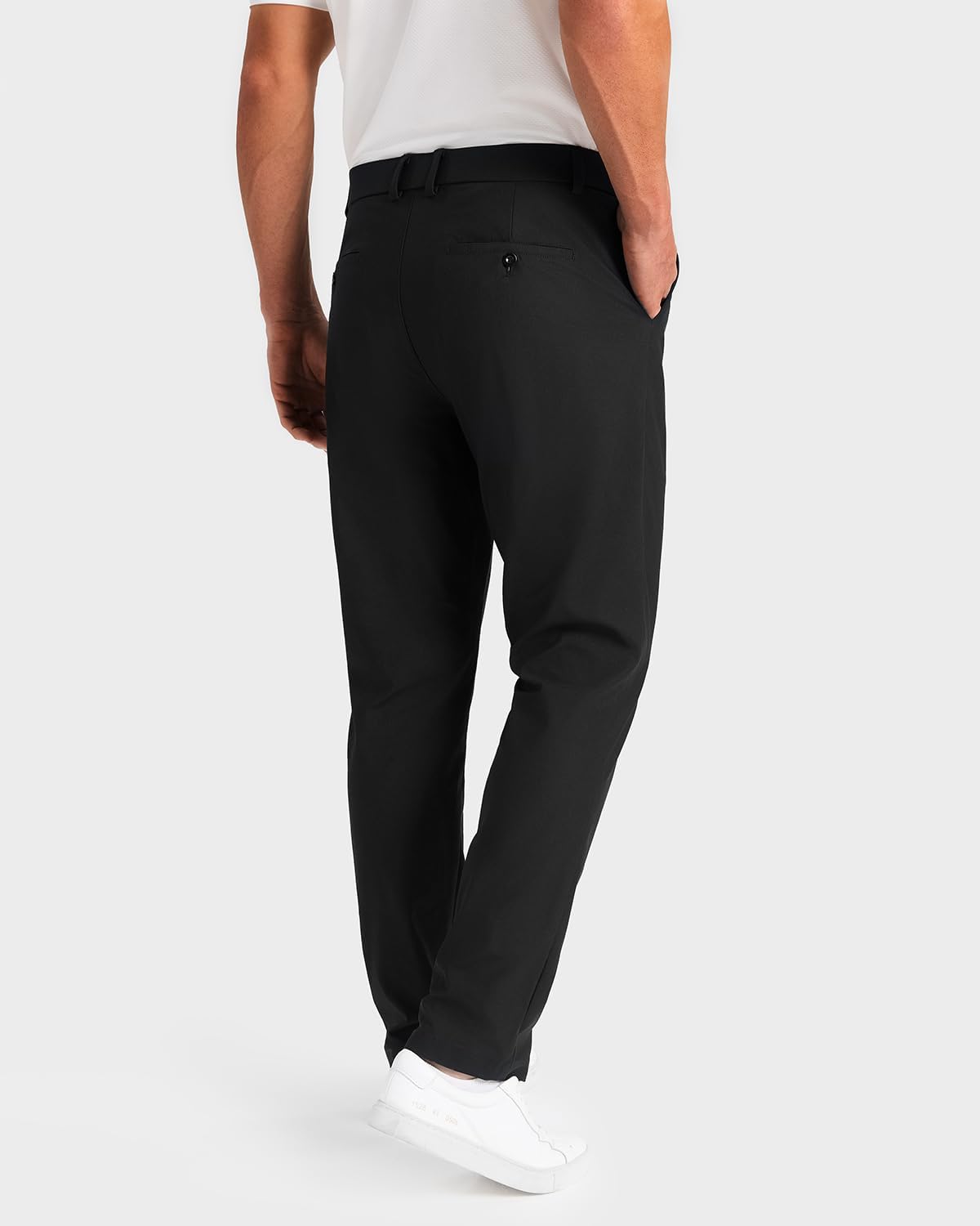 Mens Classic Fit Golf Pants - Stretch Lightweight Dress Pants with Pockets | 30''/32''/34'' Sizes