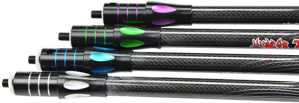 Archery Bow Stabilizer - Carbon Fiber Balance Bar for Compound & Recurve Bows | 10 Inch, Blue
