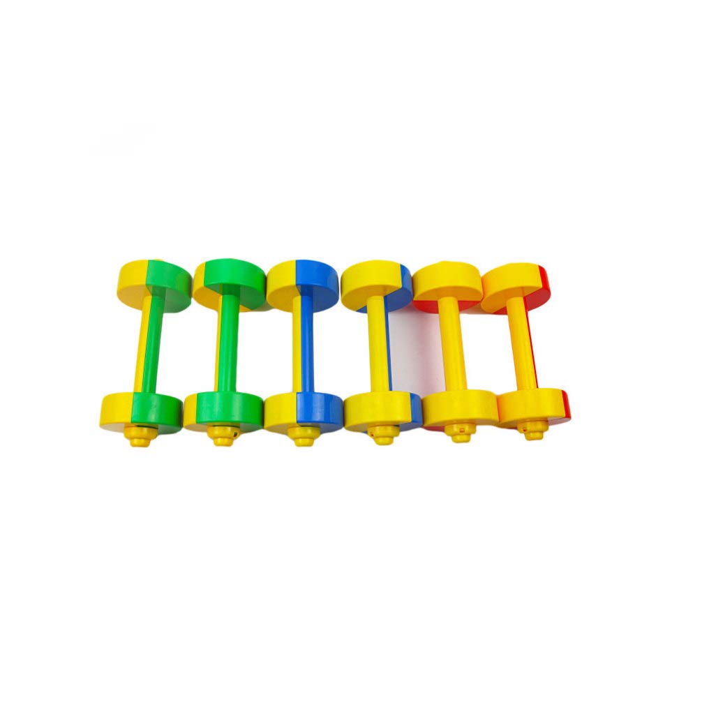 Kids Gym Kids Gym Kids Dumbbell Toy 1 Pair Kids Weight Lifting Set Plastic Dumbbell Toy Gym Sports Workout Equipment for Kids