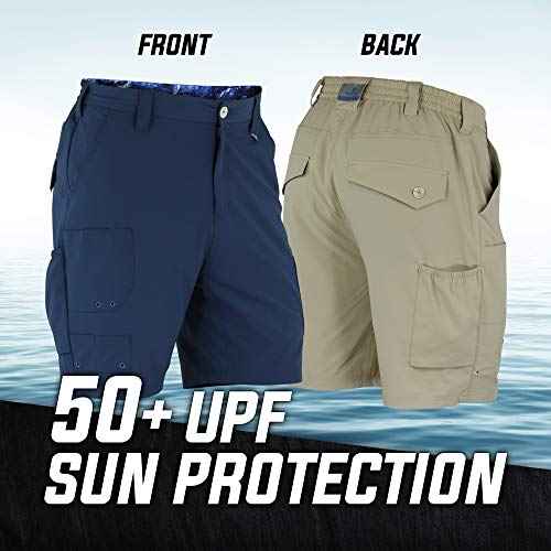 Mossy Oak Fishing Shorts for Men Quick Dry Flex