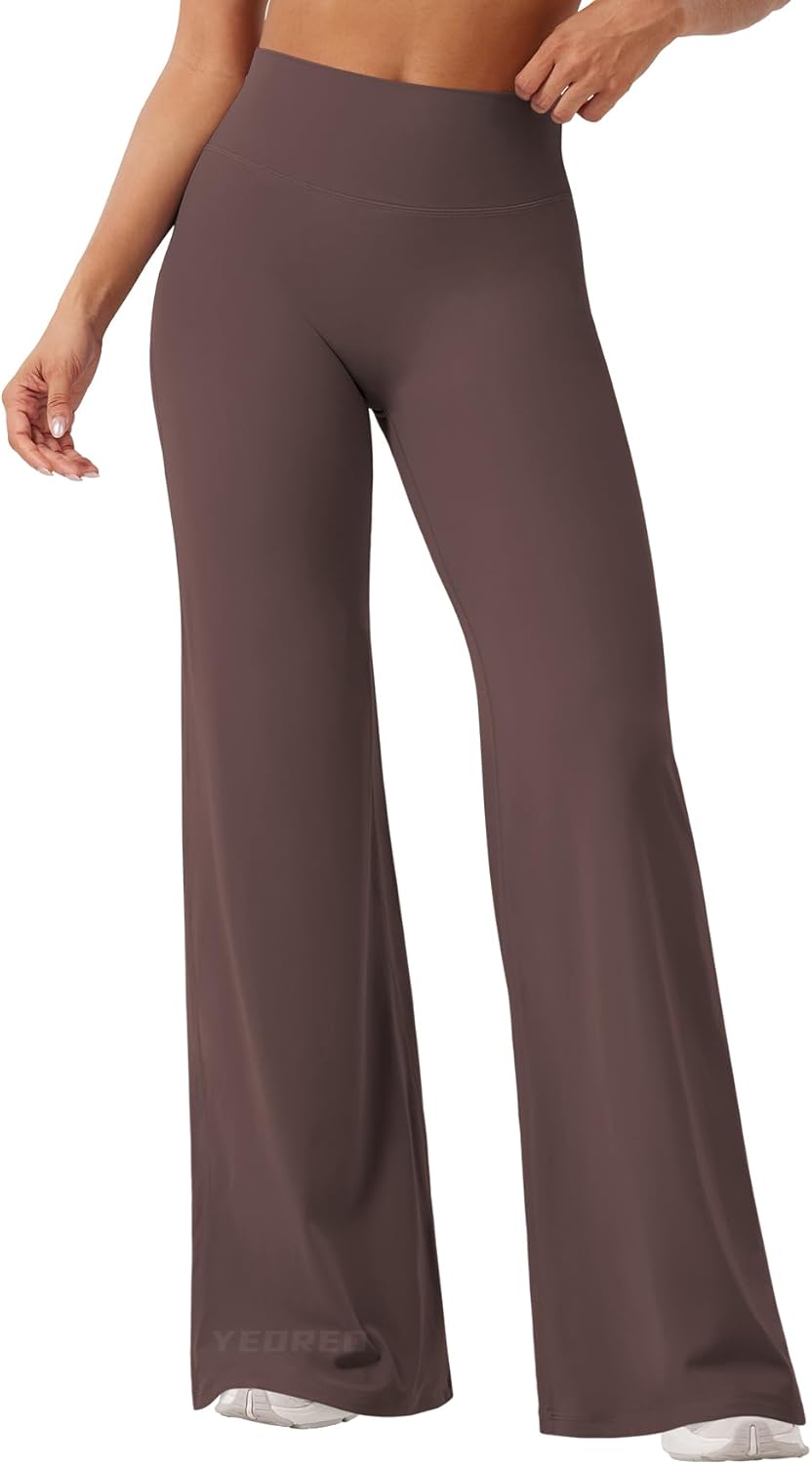 Ease Workout Leggings for Women - No Front Seam High Waist Buttery Soft Yoga Pants | 29" - 35" Lengths