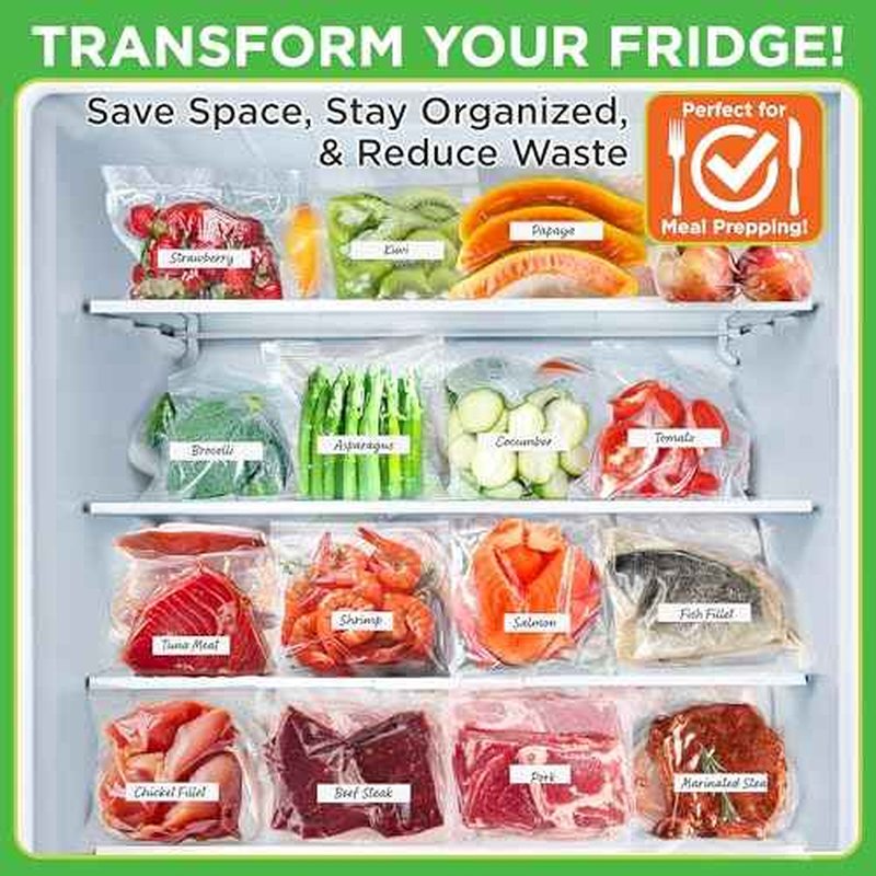 NutriChef Automatic Food Vacuum Sealer, Electric Air Sealing Preserver System for Dry and Moist Foods, LED Control, Strong Suction, Includes Bags, Wine Stopper Cork, and Air Suction Hose, 14¡±x6¡±x3¡±