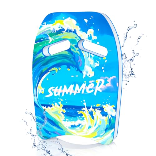 HeySplash Swim Kickboard for Kids, Swimming Kickboard Cute Pattern Swim Training Aid for Children, Pool Exercise Equipments for Beginning Swimmers Safety Swim Board Auxiliary