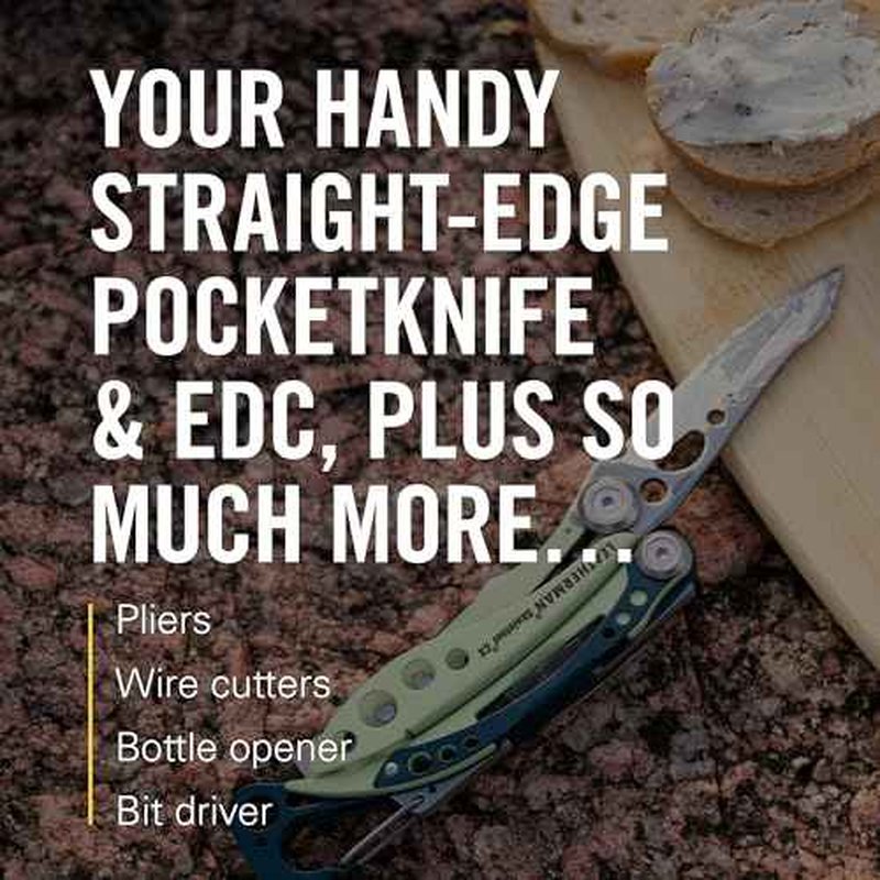 LEATHERMAN, Skeletool CX, 7-in-1 Lightweight, Minimalist Multi-Tool for Everyday Carry (EDC), Home, Garden & Outdoors, OD Green