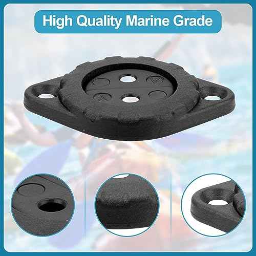 Through Hull Wiring Kit for Kayaks, Thru-Hull Wiring Kits for Wilderness Systems Hobie Installs of Fish Finders, Motors,Lighting Kits etc Kayak Wiring Accessories