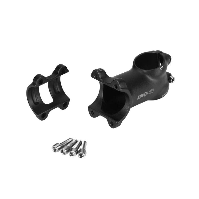 31.8 Stem 70mm 17 Degree FOMTOR Bike Handlebar Stem Riser MTB Stem Suitable for Mountain Bike Road Bike BMX MTB (31.8 x 70mm)