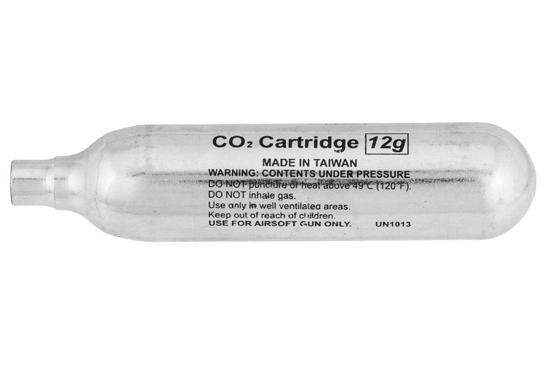 Lancer Tactical 100 Pack (100 Counts) High Grade 12 Gram CO2 Airsoft Cylinder 12g CO2 Cartridge CO2 Tank for Pellet Guns, BB Guns and Airsoft Guns