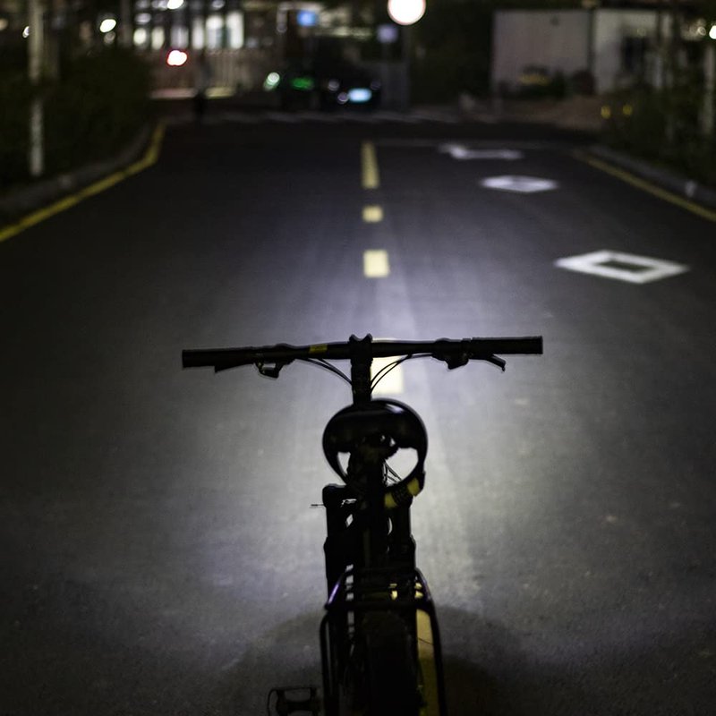 Ebike Headlight 48V 36V, 12V-60V Compatible, 2 Pin Waterproof Connector Electric Bike Front Light