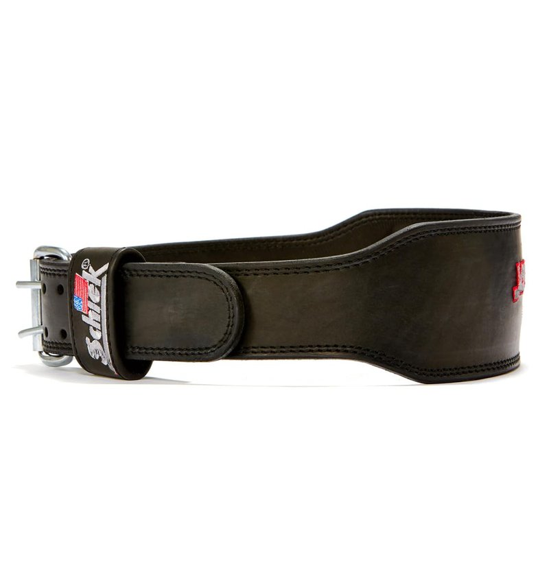 Schiek Jay Cutler Signature Leather Belt - Comfortable Weight Lifting Belt (Small)