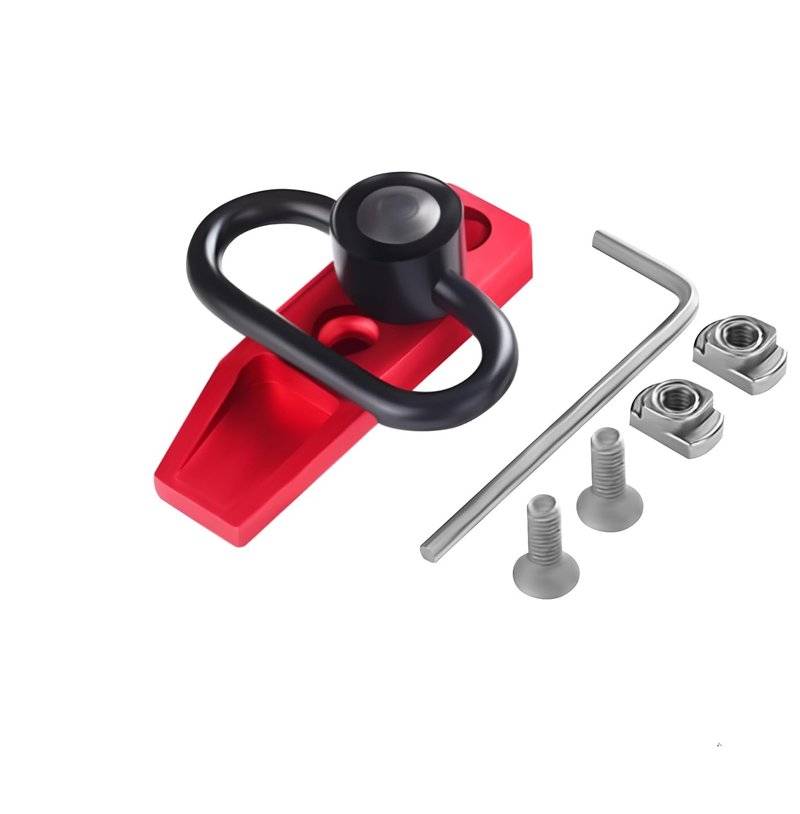 Gotical Combo of 8-5 Slots (2 Pcs) & 7-Slots (2 Pcs) & 13 Slots (2 pcs) Section with Direct Attachment Quick Detach Kit-Push (Combo of 5 Items)
