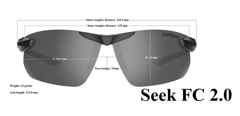 Tifosi Optics Seek FC 2.0 Sunglasses (Tortoise, Brown)
