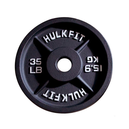 HulkFit 2-inch Olympic Steel Plate, 35lb Single