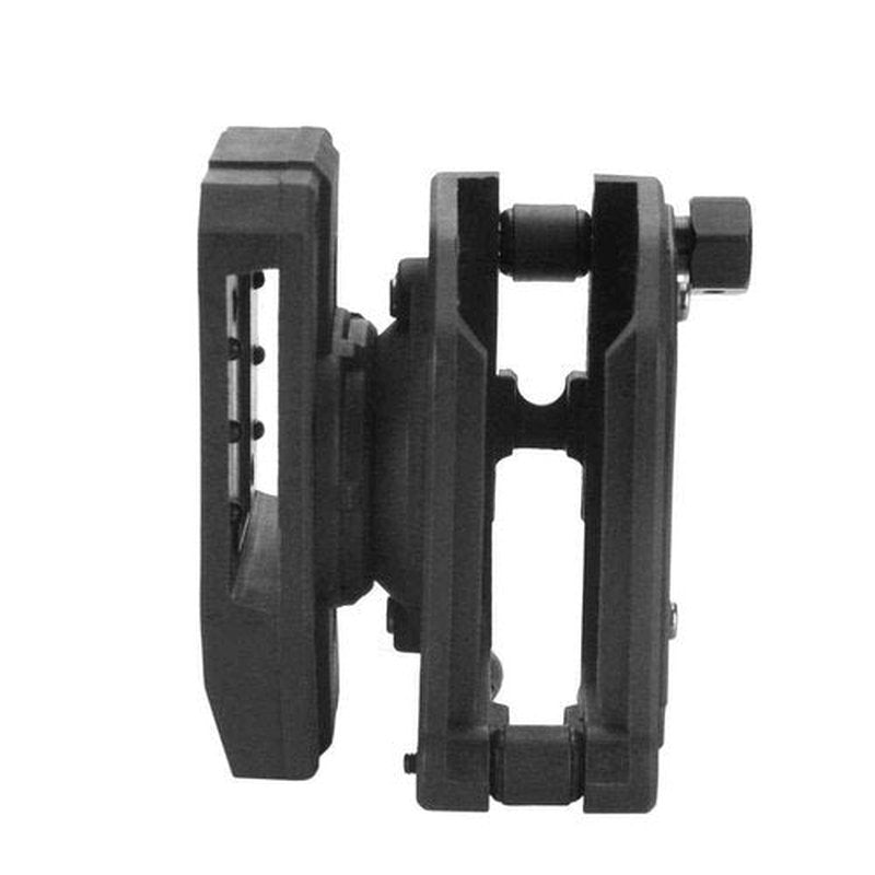 KRYDEX IPSC USPSA IDPA Competition Shooting Multi-Angle Adjustment Speed Shooter's Pistol Magazine Pouch Mag Holster Holder (BK 4 Pcs)