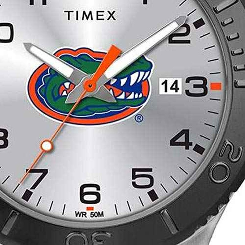 Timex Tribute Men's Collegiate Gamer 42mm Watch ? Michigan Wolverines with Navy Silicone Strap