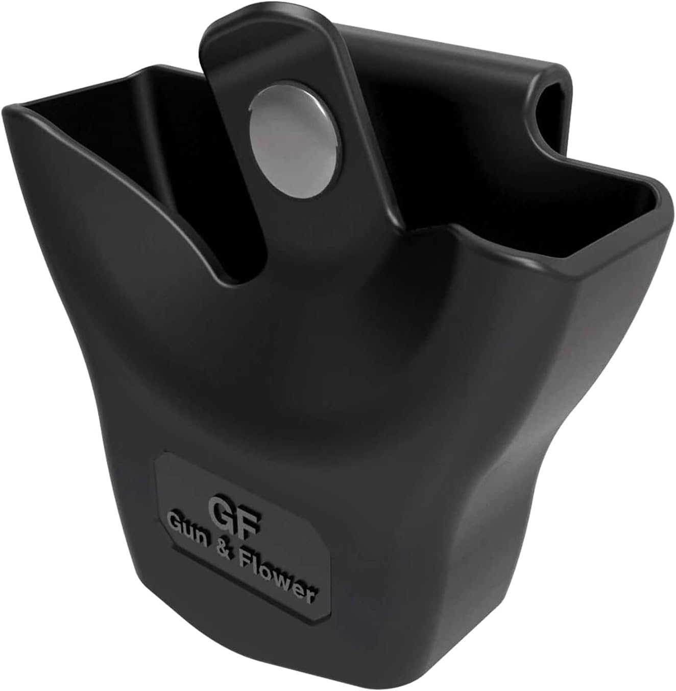 Handcuff Holder for Hinged & Chain Cuffs - Durable OWB Belt Case | One-Hand Draw, Injection Molded Polymer for Tactical Use