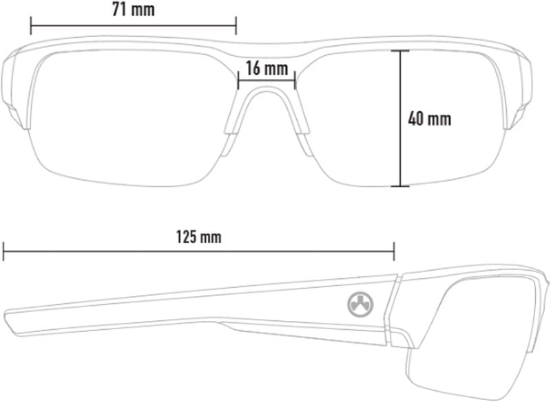 Magpul Helix Tactical Ballistic Sunglasses - Military Eyewear for Men & Women