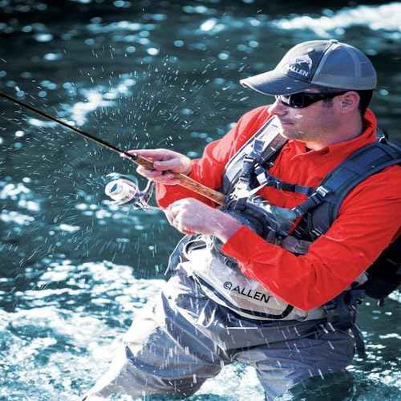Allen Company Fishing Rod Case, Fly Fishing Case, Universal Fishing Pole Case 45¡±