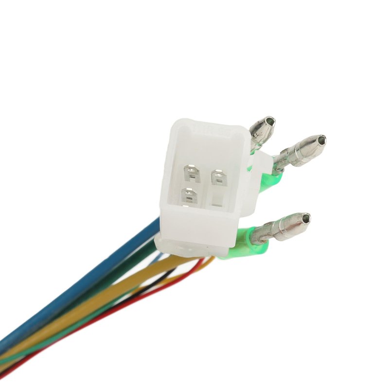 Yuecoom 10" Electric Scooter Motor Wire, 2.5mm² 1200w Universal High Sensitivity Motor Wire, Scooter Motor Line Accessories for Scooter Motor Cable Parts