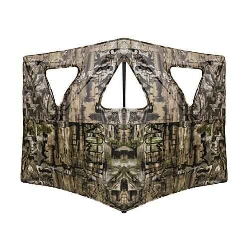 Primos Hunting Double Bull Stakeout Blind with SurroundView, Portable with Carry Bag in Truth Camo 65158
