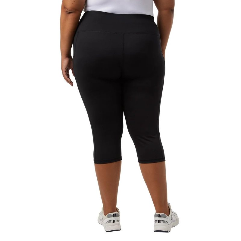 32 Degrees Women Cropped Tight Legging (US, Alpha, Medium, Regular, Regular, Black)