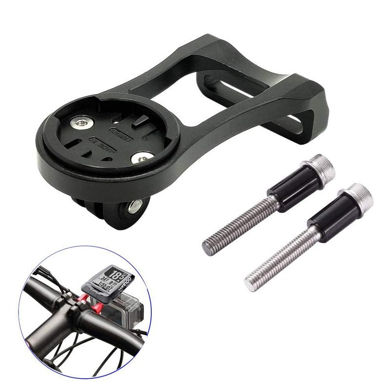 Panmout Out Front Combo Extended Mount for Wahoo Elemnt Bolt and Mini, Bike Light Adapter