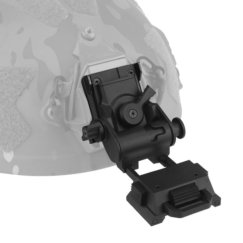 JOAXOR Tactical Helmet Night Vision Goggles Mount L4G24 NVG Mount for PVS 15/18 GPNVG18 (Black)