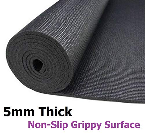 9' x 6' x 5.22mm Extra Large Yoga Mat Partner Aerial Grip Non-Slip Mat Dance Barefoot MMA Home Gym NO SHOES