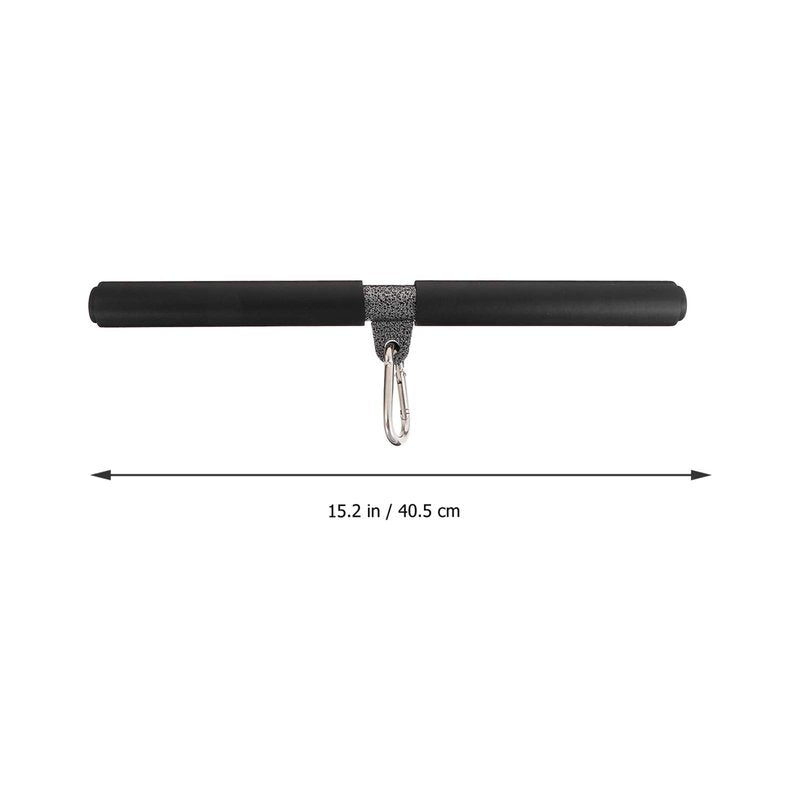 BESPORTBLE 1 Set Straight Bar Bicep Pull Bar Accessories for Home Gym