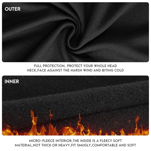 Balaclava Ski Mask for Men Cold Weather,Winter Thermal Face Mask Women for Snowboarding Motorcycle Cycling