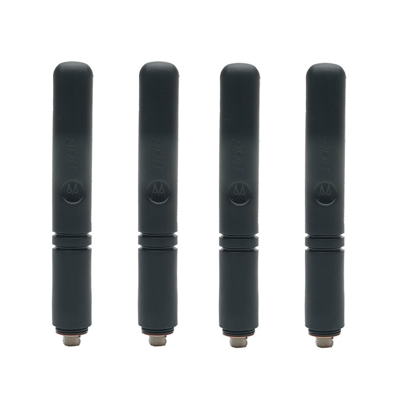 HEOPBIRD UHF 403-527MHz Stubby Antenna Compatible with Motorola XPR3300 XPR7550e XPR3500e XPR7580e XPR7350 XPR7550 Two Way Radio Walkie Talkie 4PACK