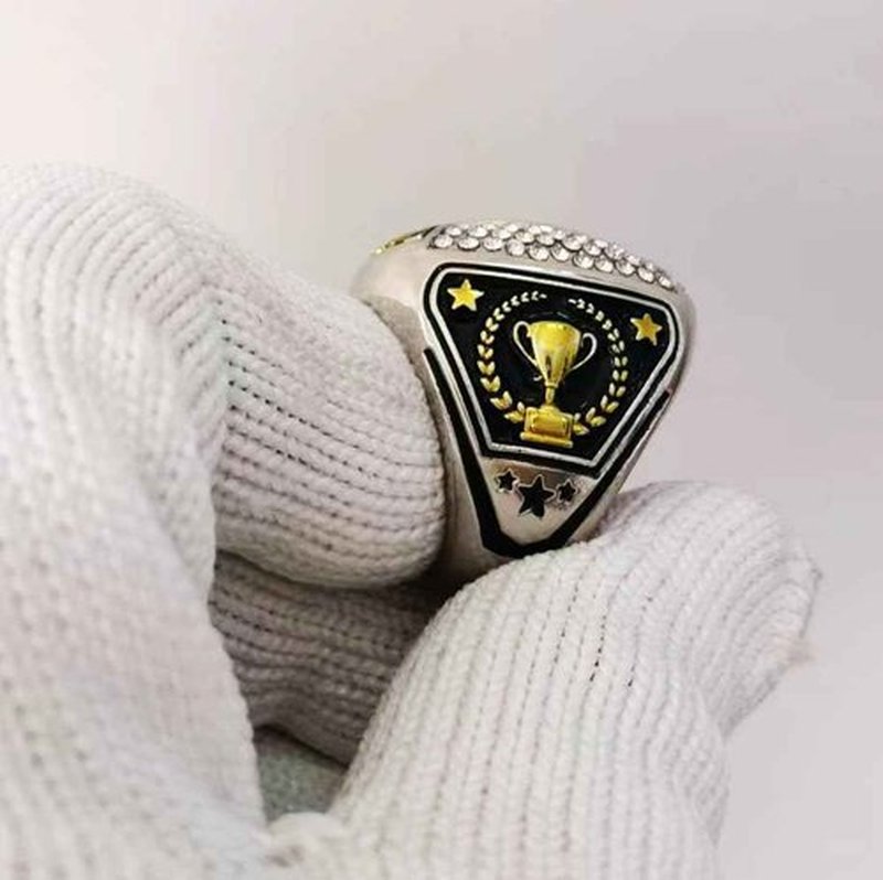guancrown Baseball Championship Ring Trophy Award Gift Tournament Champions or Finalists Champion Ring (12 pcs Rings, Size 8)