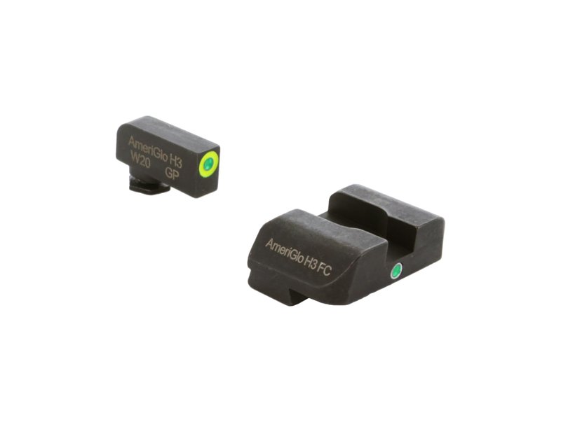 AMERIGLO i-Dot Series Sight Set for Glock - Fits Gen 1-4 9mm/.40/.380, Gen5 10mm/.45