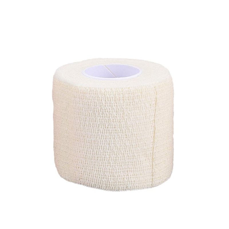 ESUPPORT 2 Inches X 5 Yards Self Adherent Cohesive Wrap Bandages Strong Elastic First Aid Tape for Wrist Ankle White Pack of 10