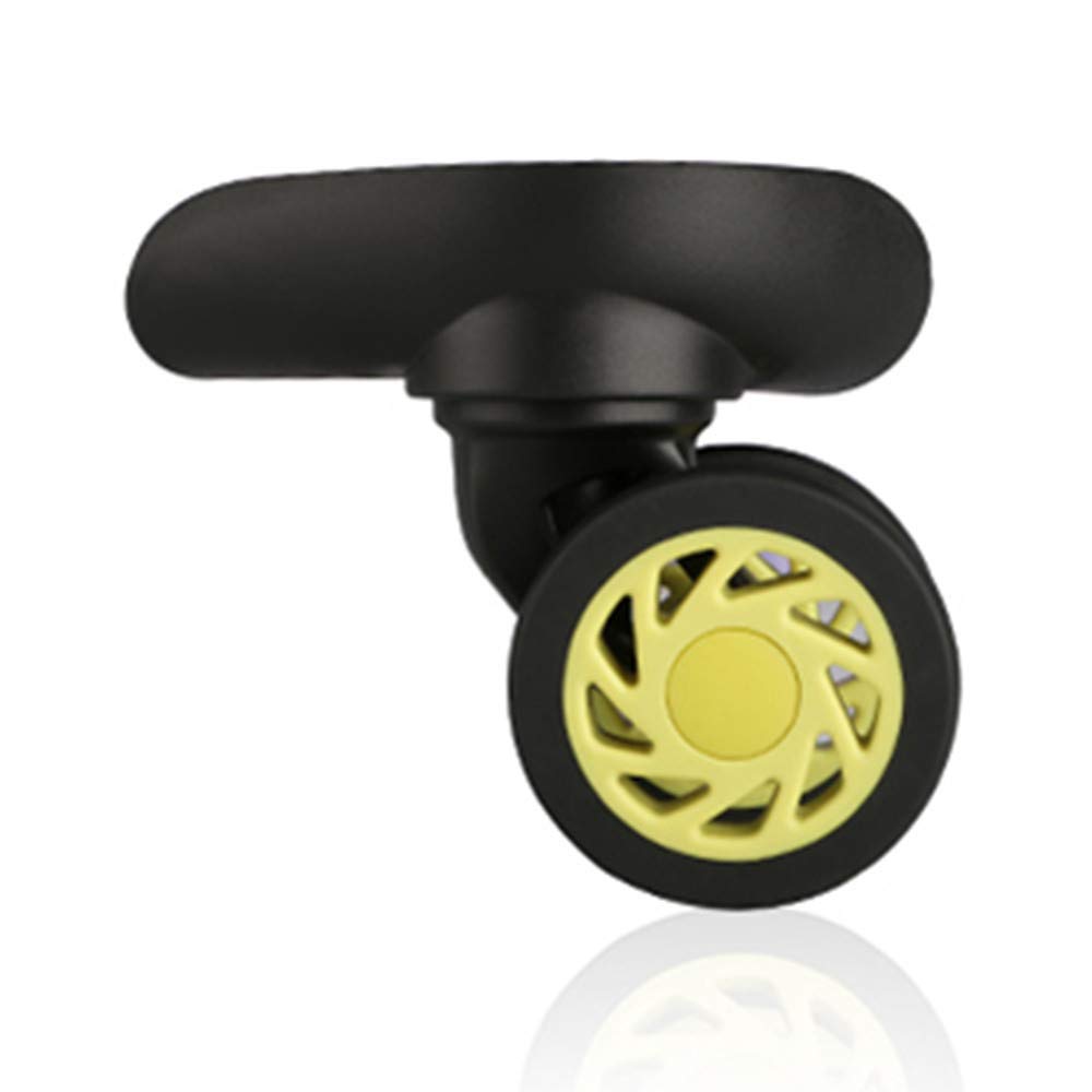 (DL-W208#) Mute Connected Spinner Wheels for Replacement Luggage Wheels Wear Silent Draw bar Box DIY (4 pcs/Set)