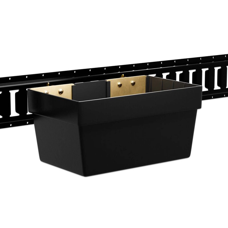 DC Cargo Mall Large E Track Storage Bin – Heavy-Duty E Track Basket Organizer – Compact E Track Accessories for Enclosed Trailers