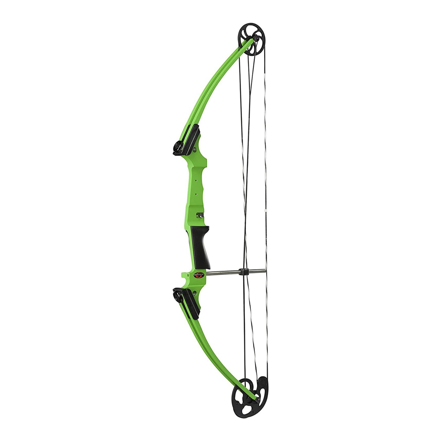 Genesis Archery Original Compound Bow with Adjustable Riser, 15"-30" Draw Length, 10-20 lb Draw Weight, All Skill Levels, Draw Hand - Right, Green