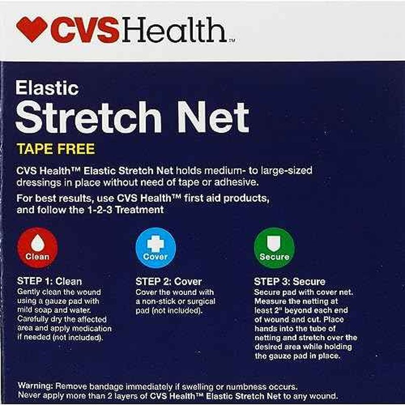 CVS Health Elastic Stretch Net