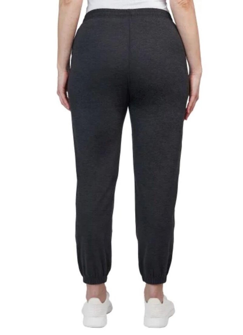 KIRKLAND Signature Women's Moisture Wicking Lightweight Jogger Pant with Pockets (US, Alpha, Large, Regular, Regular, Noir (Black))