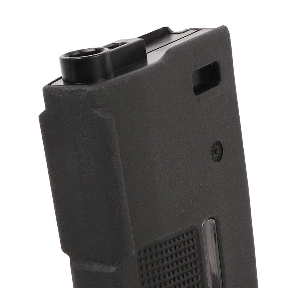 Clover Airsoft-PTS EPM1 M4 Mid Cap Magazine - 250 BB Capacity Mag - Fuel Gauge Indicator - No Rattle Magazine Design (Black, 1 Magazine)