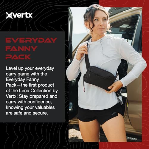 Vertx Everyday Fanny Pack, 2L Tactical Crossbody, Concealed Carry Bag for Women and Men, CCW, EDC, Travel, Work, Outdoor, Lena Collection, Lena Miculek, Mountain Sage